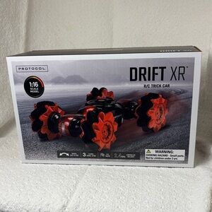 NIB Protocol Drift XR R/C Trick Car - Red and Black